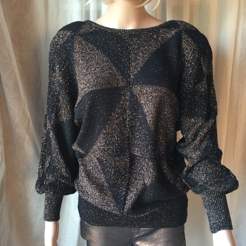 Vintage 1980s Mademoiselle Triangle Sweater